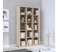 Mauro Shelving Unit - 15 Open - Sonoma Oak