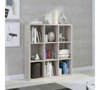 Mauro Shelving Unit - 9 Open - Sand Oak