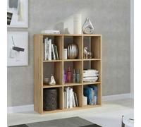 Mauro Shelving Unit - 9 Open - Sonoma Oak