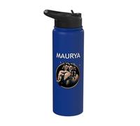 Maurya Ancient Mauryan Empire Indian War Elephant Stainless Steel Insulated Water Bottle