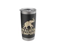 Maurya Empire Ancient India War Elephant Maurya Stainless Steel Insulated Tumbler