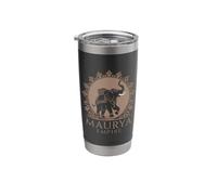 Maurya Empire Ancient Indian War Elephant Maurya Stainless Steel Insulated Tumbler