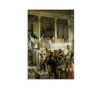 Maurycy Gottlieb Painter's《Christ Preaching at Capernaum》Art Poster Canvas Room Aesthetic Wall Art Prints Home Modern Decor 20x30inch(50x75cm)