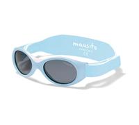Mausito BABY sunglasses boy 0-18 months | Flexible BPA-Free infant sunglasses | Adjustable strap & soft nose pad | 100% UV Protection Baby Sunnies | Comparison winner | European design made