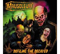 MAUSOLEUM - DEFILING THE DECAYED PUKE GREEN VINYL - New Vinyl Record - N72z