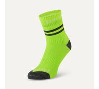 SEALSKINZ | Mautby | Unisex Waterproof Anti-Blister Warm Weather Ankle Length Sock with Hydrostop™ to Block Water | Natural Bamboo Lining | Thin and Seamless | XL - Neon Yellow