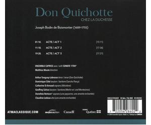 MAUTE MATTHIAS / ENSEMBLE CAPRICE - DON QUICHOTTE CHEZ LA DUCHESSE