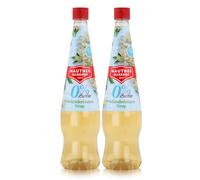 Mautner Markhof 0% elderflower syrup, with no added sugar - 0.7L - 2x