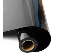 Mauts 12”x10ft Heat Transfer Vinyl Roll, Black Heat Transfer Paper, Permanent Adhesive HTV Iron On Vinyl, Backed Vinyl Roll for DIY Christmas Gifts, T-Shirts, Hat, Clothing, DIY Birthdays