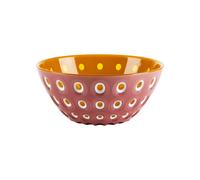 Mauve/White/Caramel BOWL "LE MURRINE" Ø25cm