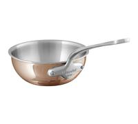 Mauviel - M'6s Sauté Pan 3,2L Rounded, Copper / Steel - Copper