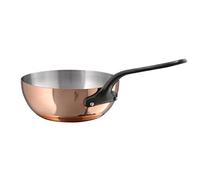 Mauviel M'Héritage 150C 6412.2 Sauté Pan Cast Iron Wide-Rimmed Rounded Shape 20 cm