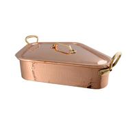 Mauviel M'Tradition Turbot 13 Litre Capacity Kettle Copper with 50 x 40 cm Tin Lining