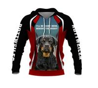 MAUXpIAO Thin 3D Printing Pullover Little Dog Pattern Jack ETS Hoodies Men &Women Casual Polyester Sweatshirt Sportwear /A1/M