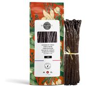 MAVANY 100 Percent MADAGASCAR PREMIUM VANILLA - 15 Bourbon Grand Cru Vanilla Pods from Madagascar - Gourmet Selection for Baking/Cooking - Large 17 to 18cm