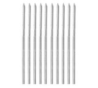 Mavaol 10 Piece High Speed Steel Reamer Set, H7 Tolerance, Sturdy and Accurate, Versatile Hole Finishing Tool, for Machinists and Professionals