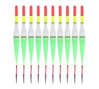 Mavaol 10Pcs Luminous Fishing Float Glow in The Dark Floaters Night Lighted Bobbers Slip Floats