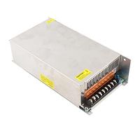 Mavaol 12V Adjustable Power Supply, Overload and Overvoltage Protection, Aluminum Alloy Design, for LED Displays, 3D Printers, CCTV Systems, Industrial Use (S-800-48(48V/16.7A/800W) AC170-250V)