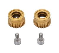 Mavaol 2Pcs Motor Extruder Gears All Metal Filament Drive Hardened Steel Plating for K1/K1C/K1 MAXimum 3D Printer Accessories Parts