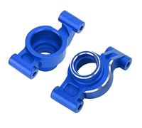Mavaol 2pcs Rear Axle Seat Aluminum Alloy RC Rear Knuckle Arm Hub Carrier for Traxxas 1/10 MAXX 2.0 RC Cars (Deep Blue)
