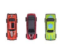 Mavaol 3Pcs Pull Back Car Set Exquisite Simulation Car Model Children Gift for Racing Fans