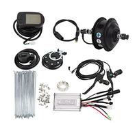 Mavaol 48V 350W Bicycle Battery Conversion Kit Rear Wheel Drive Hub Motor with Controller LCD5 Panel for Mountain Bike (For 26in Rim Spokes)