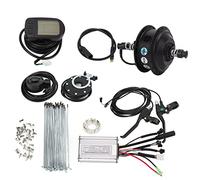 Mavaol 48V 350W Bicycle Battery Conversion Kit Rear Wheel Drive Hub Motor with Controller LCD5 Panel for Mountain Bike (For 24in Rim Spokes)