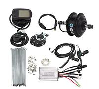 Mavaol 48V 350W Bicycle Battery Conversion Kit Rear Wheel Drive Hub Motor with Controller LCD5 Panel for Mountain Bike (For 27.5in Rim Spokes)