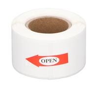 Mavaol Cable Labels 100 Pack Sided Ink Thermal Printer Labels Oil Scratch Proof Sturdy Cable Identification Tags for Fiber Optic Network Cables (Blanco)