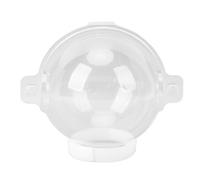 Mavaol Cat Transparent Muzzle Breathable Prevent Biting Licking Adjustable Cat Hood Helmet for Grooming Bathing