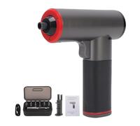 Mavaol Cordless Electric Screwdriver Set, 4V Portable Power Screwdriver with 12 Bits and Extension Bar, LED Light, 5N.m Electric and 10N.m Manual Torque