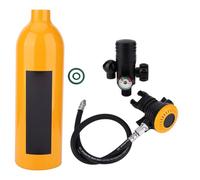 Mavaol HIGH Capacity Diving Oxygen Cylinder Rotating Breath Valve for Underwater Recreational Divers Green (Orange)