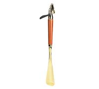 Mavaol Horse Head Shoe Horn Lifter Universal Long Beech Handle Handled Shoehorn (Brown 55CM horse head shoehorn)