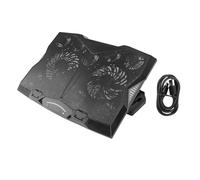 Mavaol Laptop Cooler Stand Multi Angle Adjustment 3400RPM 5 Height Level 11 Fan Notebook Cooling Pad for Tablet