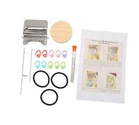 Mavaol Mini Knitting Machine Simple Operation Mini Machine DIY Hand Knitting Machine for Home