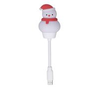 Mavaol Mini USB LED Lamp Cartoon Shape Plug and Play Energy Saving Flexible USB Reading Light for Bedside Study Camping