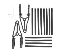 Mavaol Motorcycle Headlight Mount Bracket 33 to 41mm Fork Tube Head Lamp Holder Replacement Durable Aluminum CNC for Victory CBR BSA Vintage Bikes