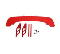 Mavaol RC Front Bumper Aluminium Alloy 310mm RC Front Bumper Beam For ARRMA 1/7 1/8 Replacement Upgrade (Red)