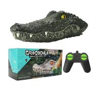 Mavaol Remote Control Boat High Simulation Electric Racing Boat 2CH 2.4G Spoof Toy for Pool and Lake Green 30cm with 2 Batteries