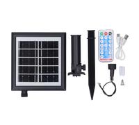 Mavaol Solar String Light Control Board Efficient Solar Panel Controller Timing Function 4.5V 2.4W Brightness Adjustment for Outdoor Spaces