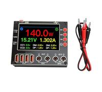 Mavaol Waveform Ammeter 2 Channel Voltage Current Tester 4in HD Display Fast Diode Scanning Measurement Tester for Circuit Board Diagnosis Testing Analysis