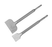 Mavaol Wide Tile Removal Chisel Cranked Floor Scraper with Round Shank for Concrete and Tile