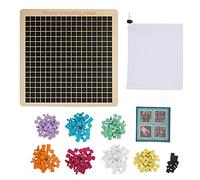 Mavaol Wooden Geometric Pattern Blocks Puzzle Toy for Child Matching Game Blocks Set Board, Environmental and Non- Wood Material, Ideal for Children Over 3 Years