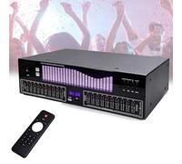 Mavdecll 20-band Stereo Graphic Eq, Digital Hi-fi Graphic Equalizer, Led Spectrum Display, 15 Dynamic Modes, W/remote Control, Noise Reduction, For Studio, Home Audio, Recording Studio