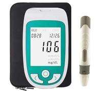 Mavdecll 3 In 1 Home Blood Test Kit, Multifunction Blood Glucose Uric Acid Cholesterol Monitor with 50 Blood Glucose + 25 Uric Acid + 10 Cholesterol Test Strip Analyzer