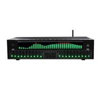 Mavdecll 31 Bands Graphic Equalizer, Professional Eq Equalizer Digital Audio Processor With Remote Control & Audio Cable, Bluetooth 5.4 Optical Coaxial Digital Audio Decoding, For Recording Studio