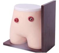 Mavdecll Advanced Fistula Ostomy Nursing Model, Assisted Defecation Enema Model, Colostomy Ileostomy Practice Traning Model, with Base, for Nursing Medical Training
