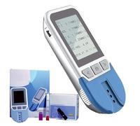 Mavdecll Cholesterol Test Meter, Lipid Test Meter Analyzer, 5 In 1 TC TG HDL LDL + 25 Test Strips, 5 Indicators Measurement, 500 Groups Data Storage, Quick Results, for Home Use