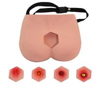 Mavdecll Decubitus Ulcer Training Model, 4 Different Clinical Stages, Bedsore Pressure Sore Nursing Model, Wearable Buttocks Wound Care Kit, Easy To Replace, for Medical Students