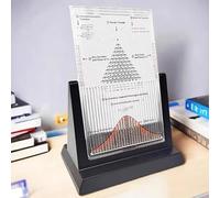 Mavdecll Galton Board Desk Toy, Experiment Model Dalton Board, Effective Statistical Law Demonstration, Probability Demonstration Model with Bell Curve